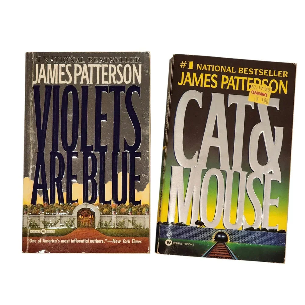 Thriller Crime Mystery Paperback Book Bundle Books CSI Patterson